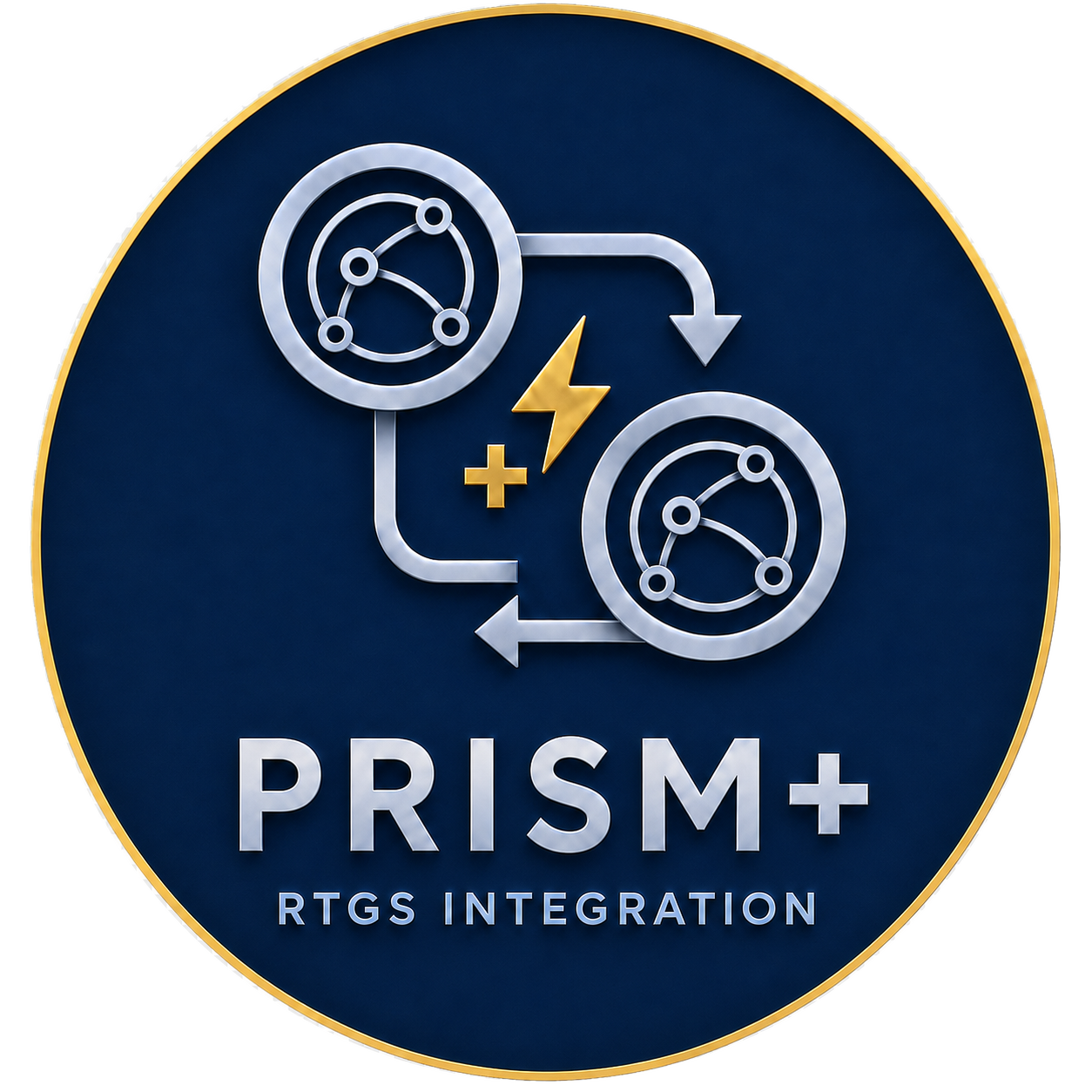 PRISM+ RTGS integration module logo